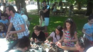 Изложба и великденска работилница за яйца в центъра на Кюстендил