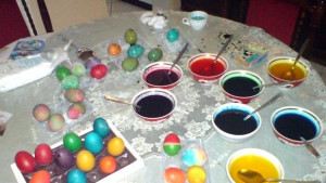 На Велики четвъртък се боядисват яйцата