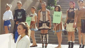 Гимназистки от Кубрат със специална награда за мода