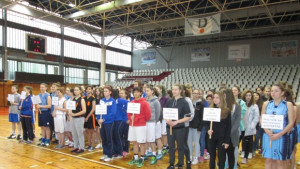 Финали на ученическите игри по баскетбол при девойките