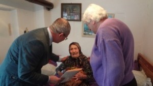 Баба от с Помен празнува 100 години