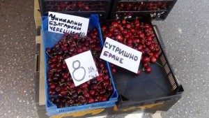 Черешите на пазара са ранни вкусни и скъпи