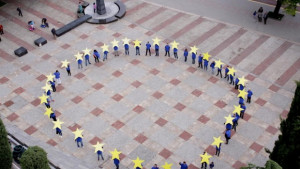 МГЕРБ с флашмоб в центъра на Стара Загора за Деня