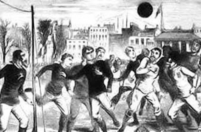 122 години по-късно: Възстановка на първия футболен мач в България