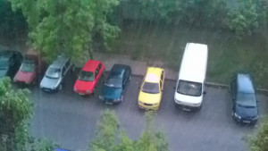 И в Сливен се изсипа градушка