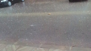 18 л квм е количеството на падналия дъжд в Сливен