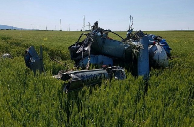 Хеликоптер е паднал в община Несебър (обновена)