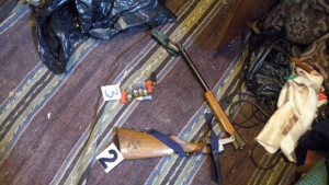 Откриха пушки и пистолет в имот на 55 годишен мъж