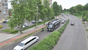Над 100 коли лимузина мотори и колелета съпроводиха Лудогорец към