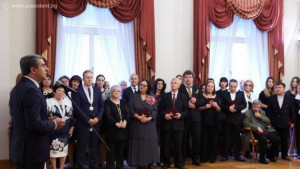 Росен Плевнелиев удостои проф Григор Горчев с орден Стара планина