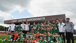 И 17годишните на Лудогорец вдигнаха шампионска купа