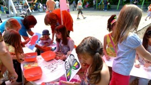 Игри и атракции в Градската градина за Деня на детето