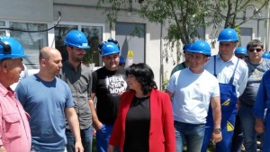 Петкова инспектира газорегулираща станция Бургас