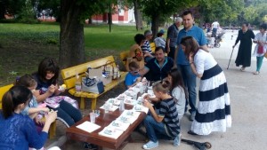 Работилница за детски идеи се проведе днес в Градската градина