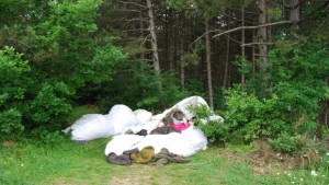 Нерегламентирано сметище на Шуменското плато само ден след кампанията по