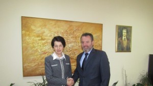 Делегация от чешкия град Валашске Мезиржичи посети областната управа