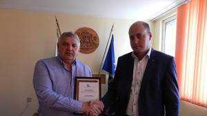 Председателят на ОБС Видин с национална награда