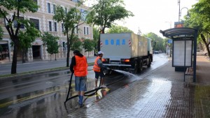 540 декара улици и площади са измити във Варна през