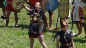 Траки срещу римляни в битка на античния Кабиле