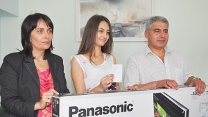 Шестият телевизор от лотарията на НАП дойде в Разград