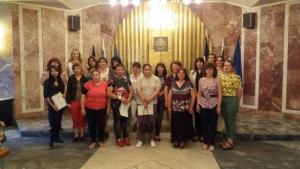 Връчиха удостоверенията на лицата обучени по инициатива на КНСБ