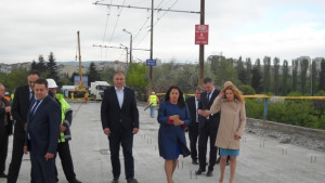 Лиляна Павлова пуска движението по Аспаруховия мост