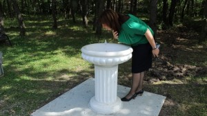 Две нови обществени чешми от днес в парк Кенана