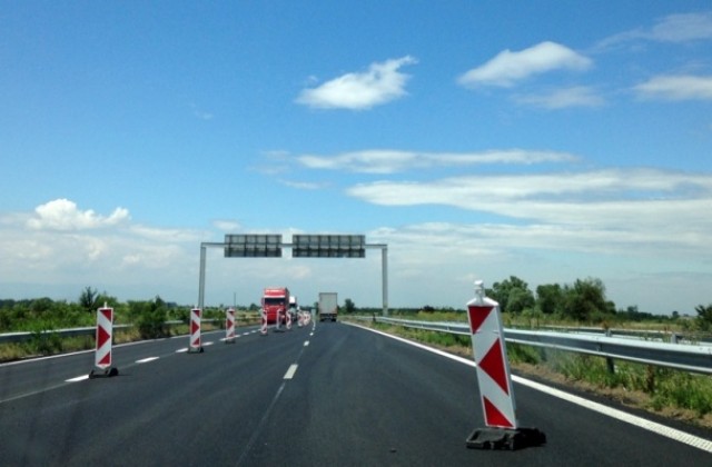 Нова тапа на магистрала „Хемус” заради ремонт