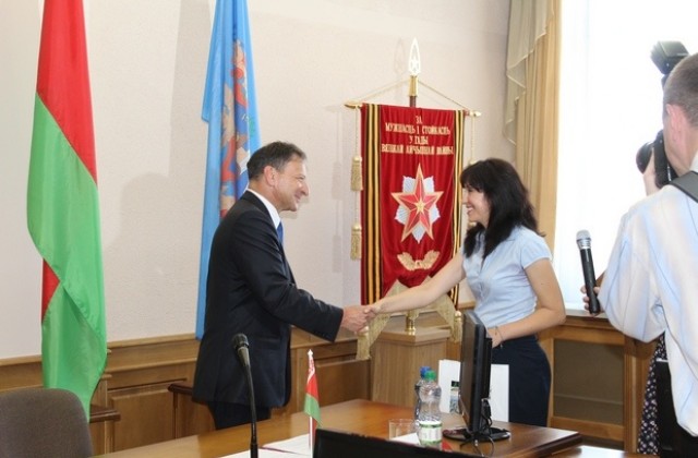 Заместник-кметът Милена Трендафилова се завърна от визита в побратимения Витебск