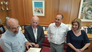 Георги Ранов и Николай Тонев на работно посещение в Гърция