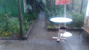 Гръмотевична буря и градушка в Кюстендил