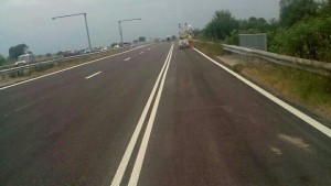 Пуснаха движението по ремонтирания мост на Стряма по Тракия