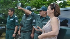 Румяна Бъчварова направи обход на граничната бразда при Илинден