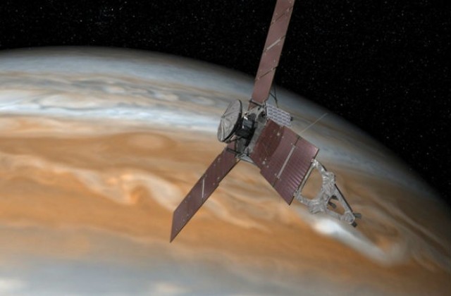 Сондата Юнона се доближава до Юпитер за среща на 5 юли