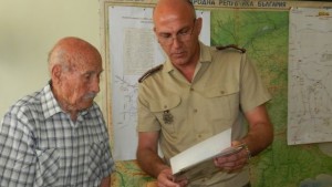 Почетна грамота за ветеран от войните Димитър Перухов