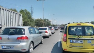 Страховито задръстване на Трапезица