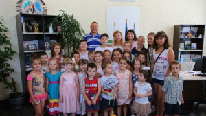 Изложба на рисунките от конкурса на тема Русе моят град