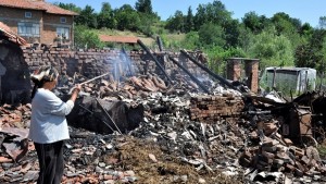 70годишен с изгаряния при пожар в село Тракиец