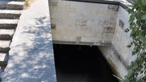 В подлеза до гарата в Хасково плуват рибки