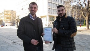 Млад режисьор снима филм за Иван Вазов