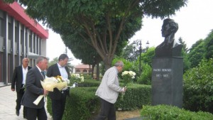 Откриха паметник на Васил Левски в Сапарева баня