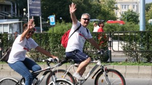 Правят монумент на велосипедния спорт на Гребната база