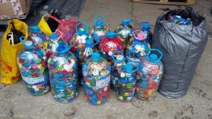 Район Северен с ново количество капачки за рециклиране