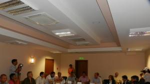 Гасиха голям горски пожар при учение