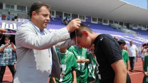 Лудогорец спечели първия футболен турнир за деца Трифон Иванов кметът