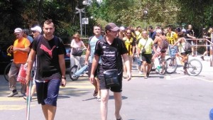 Под обсада Морската градина гъмжи от полиция фенове на Ботев