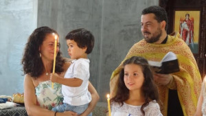 Първо Свето кръщение бе извършено в храма Възкресение Христово