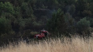 Овладяха пожара и вече няма опасност за с Черна могила