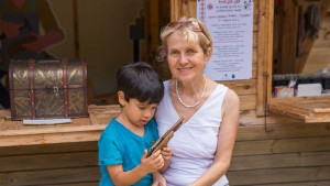 В Музейния детски кът малкият Дани приложи американски опит в