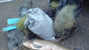 Горски служители иззеха бракониерска мрежа на язовир Малко Шарково